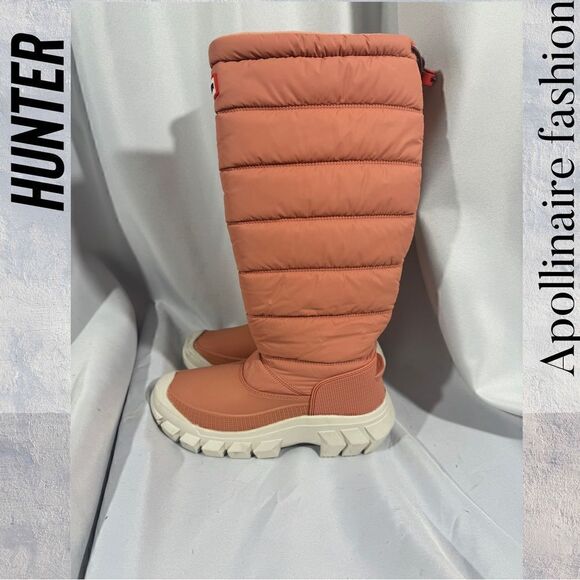 HUNTER INTREPID TALL WINTER BOOTS NWT SIZE 37 EU WATERPROOF - Picture 3 of 11